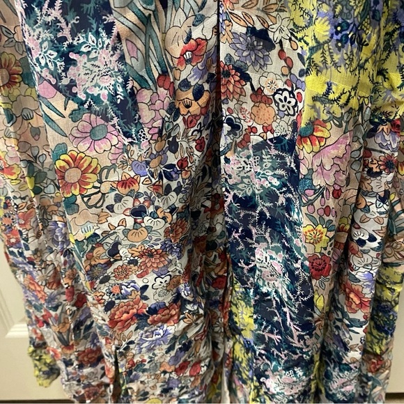 NWT Anthropologie Meadow Rue Allerton Maxi Dress Medium - Picture 11 of 16